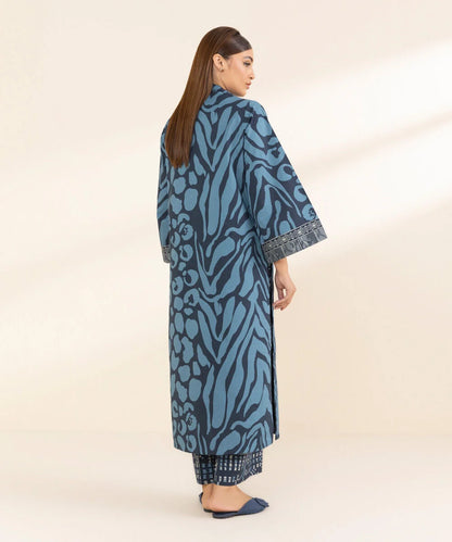 SAPPHIRE | UNSTITCHED 2 PIECE PRINTED LAWN SUIT