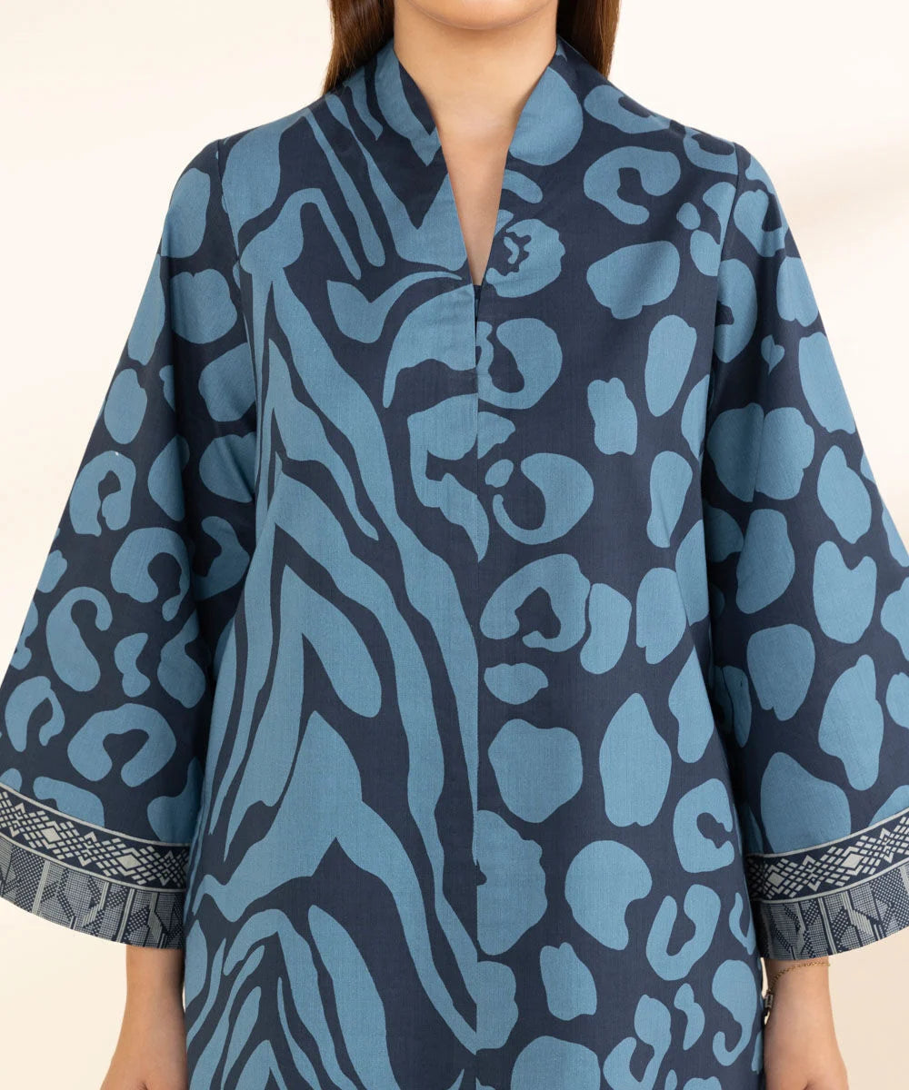 SAPPHIRE | UNSTITCHED 2 PIECE PRINTED LAWN SUIT
