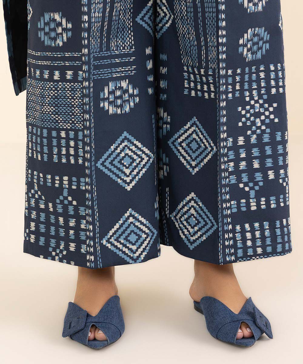 SAPPHIRE | UNSTITCHED 2 PIECE PRINTED LAWN SUIT
