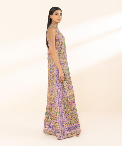 SAPPHIRE | UNSTITCHED 2 PIECE PRINTED LAWN SUIT