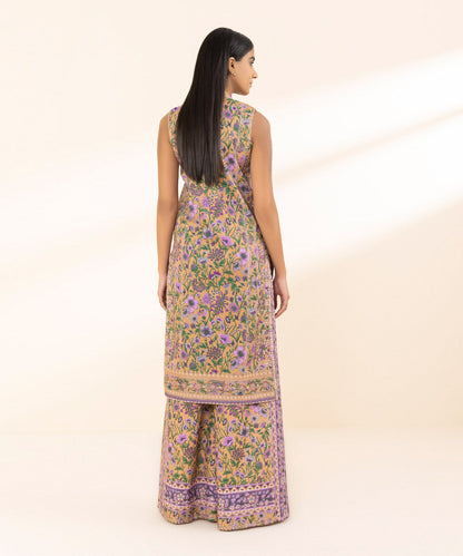 SAPPHIRE | UNSTITCHED 2 PIECE PRINTED LAWN SUIT