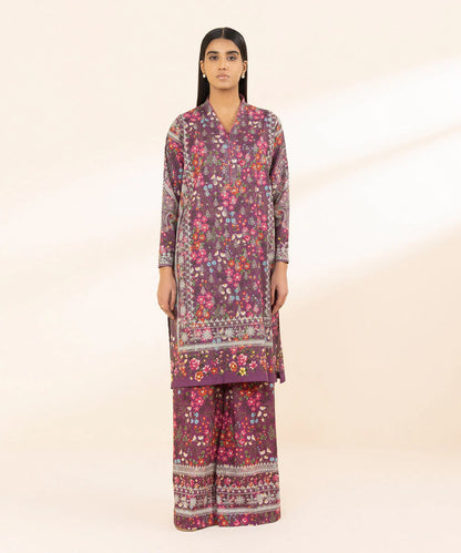 SAPPHIRE | UNSTITCHED 2 PIECE PRINTED LAWN SUIT