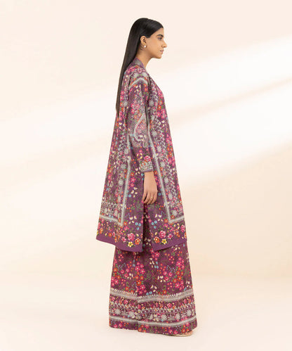 SAPPHIRE | UNSTITCHED 2 PIECE PRINTED LAWN SUIT