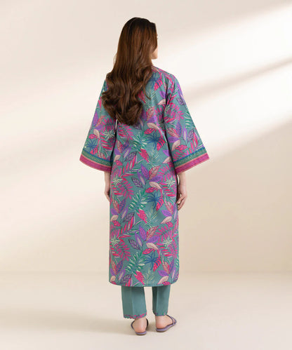 SAPPHIRE | UNSTITCHED 2 PIECE PRINTED LAWN SUIT