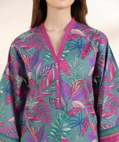 SAPPHIRE | UNSTITCHED 2 PIECE PRINTED LAWN SUIT