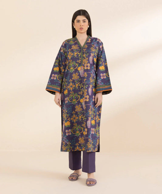 SAPPHIRE | UNSTITCHED 2 PIECE PRINTED LAWN SUIT