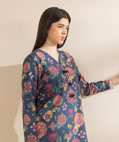 SAPPHIRE | UNSTITCHED 2 PIECE PRINTED LAWN SUIT