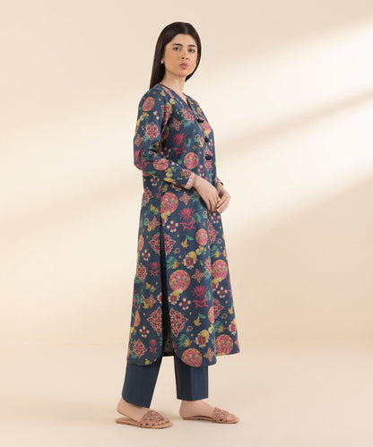 SAPPHIRE | UNSTITCHED 2 PIECE PRINTED LAWN SUIT