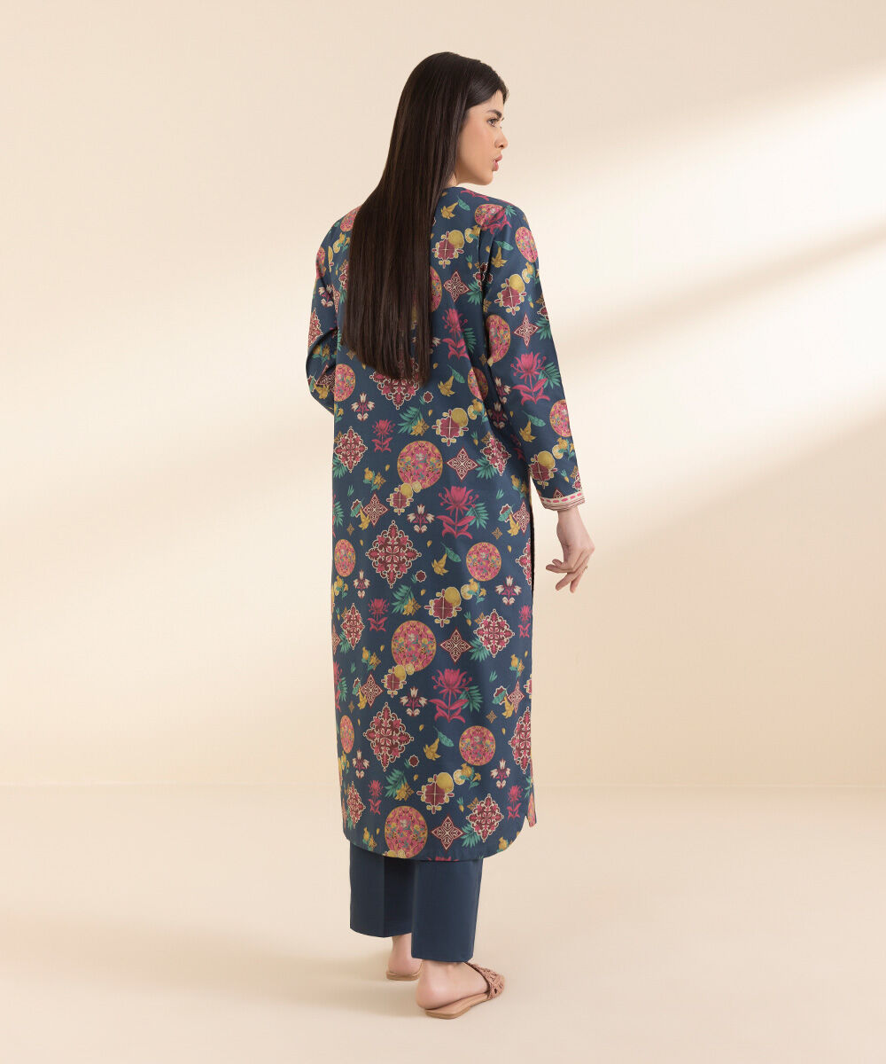 SAPPHIRE | UNSTITCHED 2 PIECE PRINTED LAWN SUIT