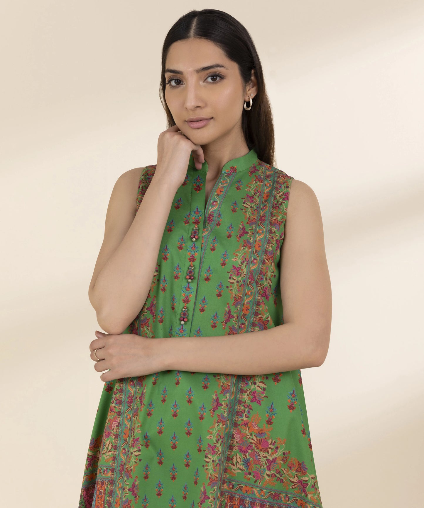 SAPPHIRE | UNSTITCHED 2 PIECE PRINTED LAWN SUIT