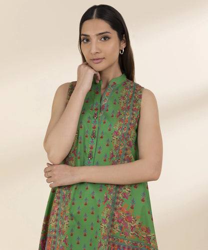 SAPPHIRE | UNSTITCHED 2 PIECE PRINTED LAWN SUIT