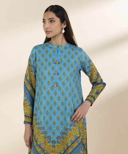 SAPPHIRE | UNSTITCHED 2 PIECE PRINTED LAWN SUIT