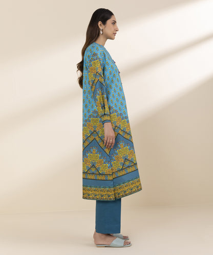 SAPPHIRE | UNSTITCHED 2 PIECE PRINTED LAWN SUIT