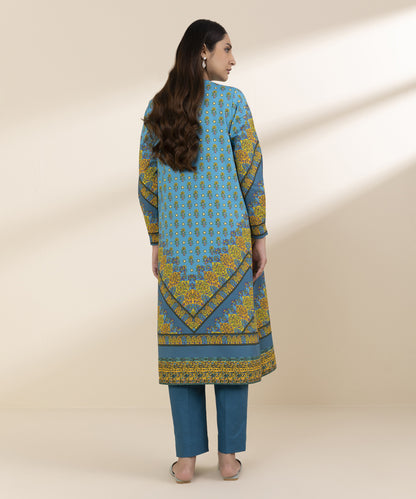 SAPPHIRE | UNSTITCHED 2 PIECE PRINTED LAWN SUIT