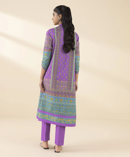 SAPPHIRE | UNSTITCHED 2 PIECE PRINTED LAWN SUIT