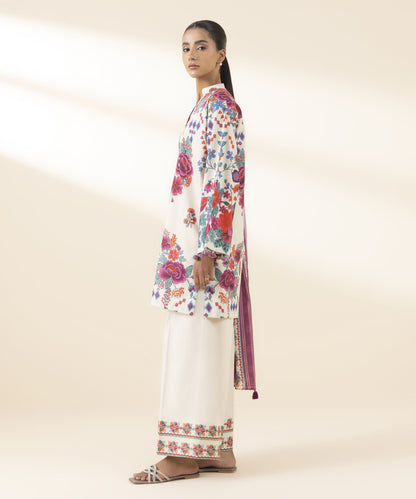 SAPPHIRE | UNSTITCHED 3 PIECE PRINTED LAWN SUIT