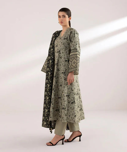 SAPPHIRE | UNSTITCHED 3 PIECE EMBROIDERED CAMBRIC SUIT