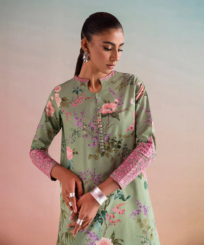 SAPPHIRE | UNSTITCHED 2 PIECE EMBROIDERED CAMBRIC SUIT