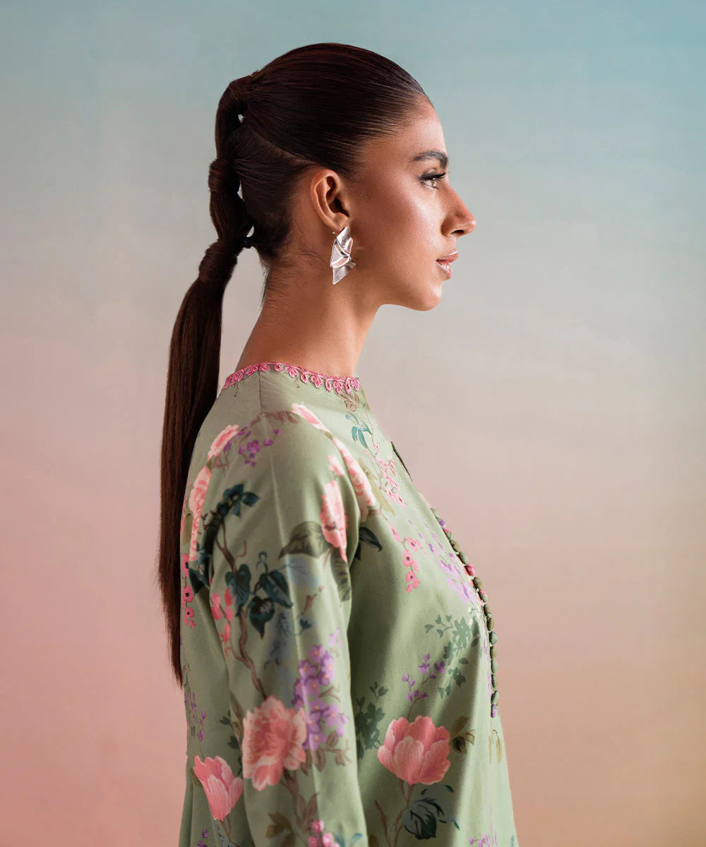 SAPPHIRE | UNSTITCHED 2 PIECE EMBROIDERED CAMBRIC SUIT