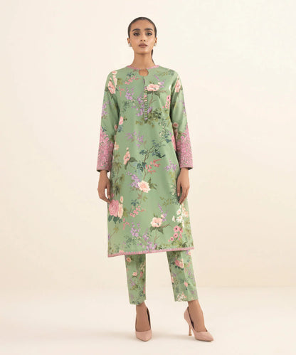 SAPPHIRE | UNSTITCHED 2 PIECE EMBROIDERED CAMBRIC SUIT