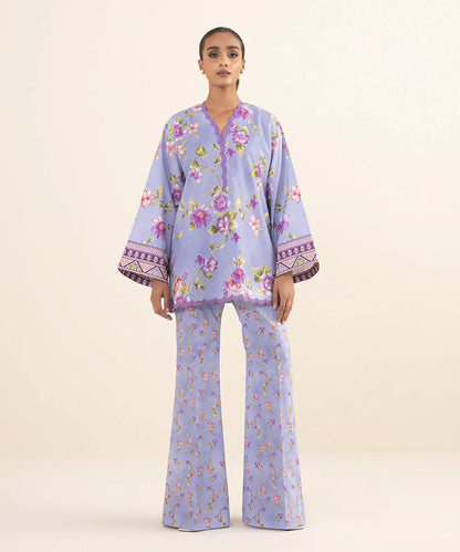SAPPHIRE | UNSTITCHED 2 PIECE EMBROIDERED CAMBRIC SUIT