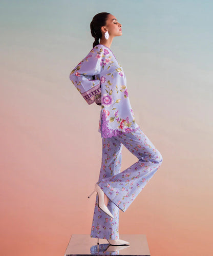 SAPPHIRE | UNSTITCHED 2 PIECE EMBROIDERED CAMBRIC SUIT
