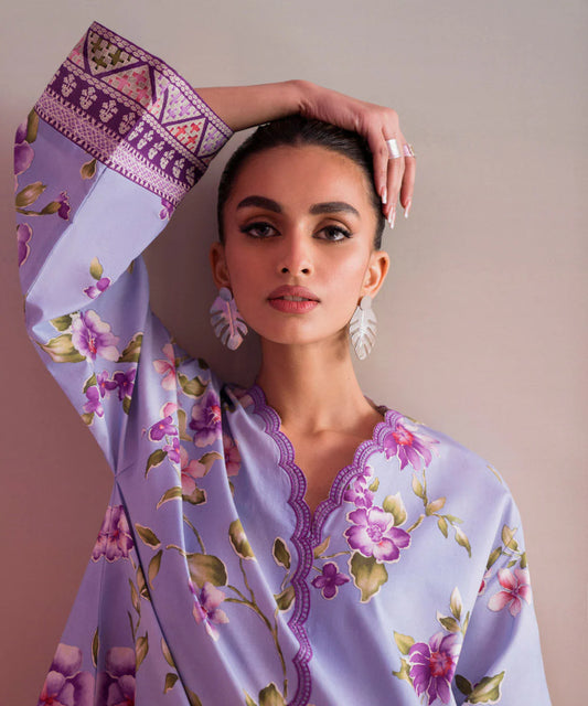 SAPPHIRE | UNSTITCHED 2 PIECE EMBROIDERED CAMBRIC SUIT