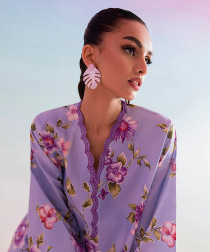 SAPPHIRE | UNSTITCHED 2 PIECE EMBROIDERED CAMBRIC SUIT
