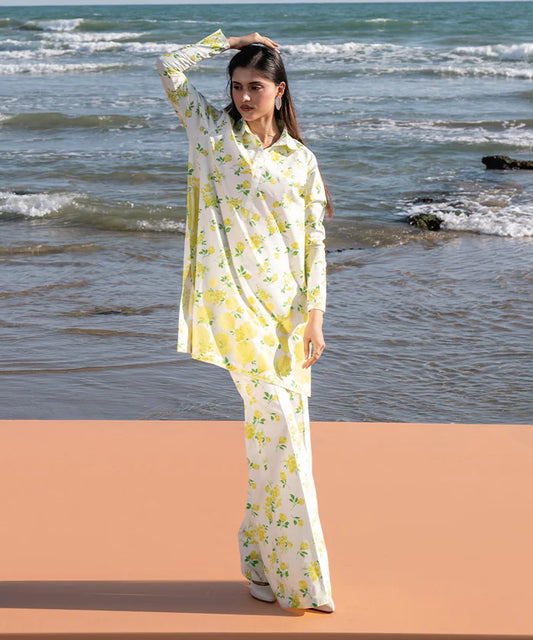 SAPPHIRE | UNSTITCHED 2 PIECE EMBROIDERED LAWN SUIT