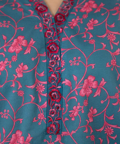 SAPPHIRE | UNSTITCHED 2 PIECE EMBROIDERED LAWN SUIT