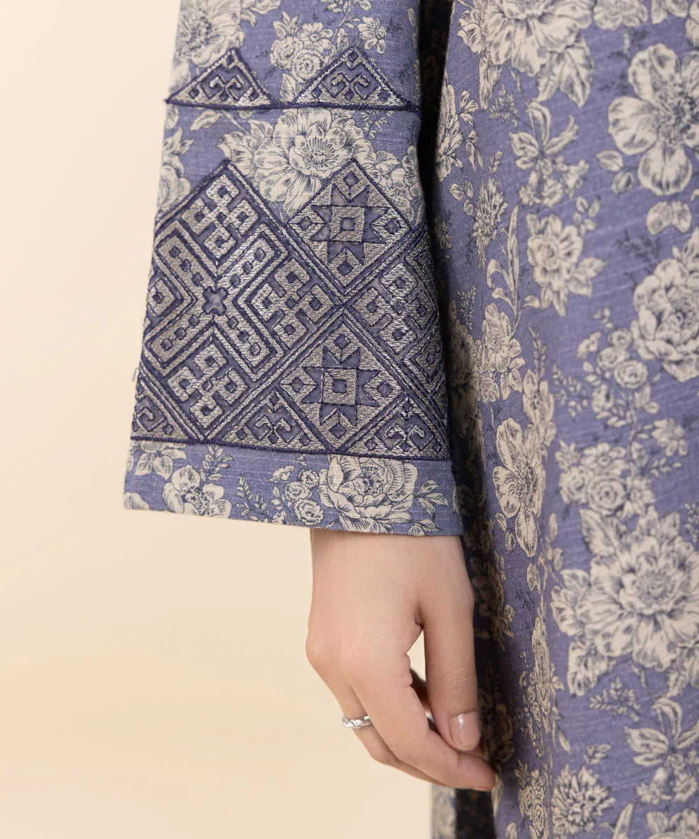 SAPPHIRE | UNSTITCHED 2 PIECE EMBROIDERED LIGHT KHADDAR SUIT