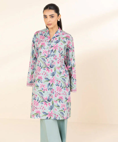 SAPPHIRE | UNSTITCHED 2 PIECE EMBROIDERED LAWN SUIT