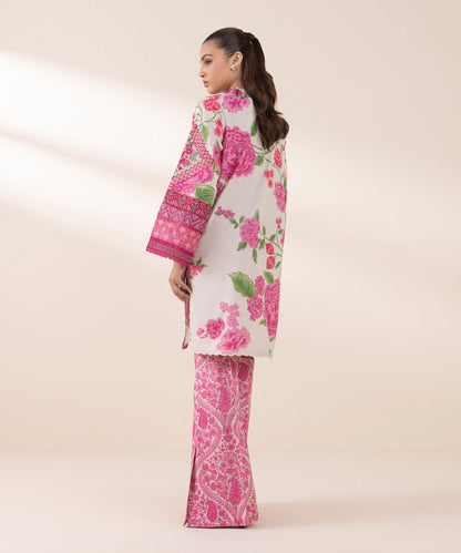 SAPPHIRE | UNSTITCHED 2 PIECE EMBROIDERED SILK SUIT
