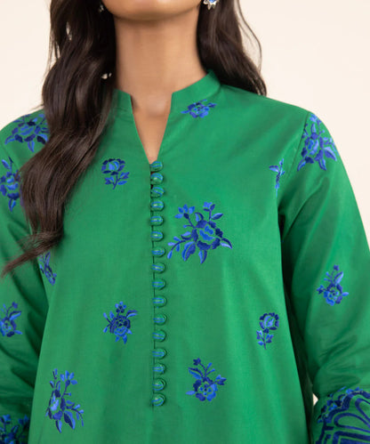 SAPPHIRE | UNSTITCHED 2 PIECE EMBROIDERED CAMBRIC SUIT