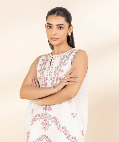 SAPPHIRE | UNSTITCHED 2 PIECE EMBROIDERED MULTI NEPS SUIT