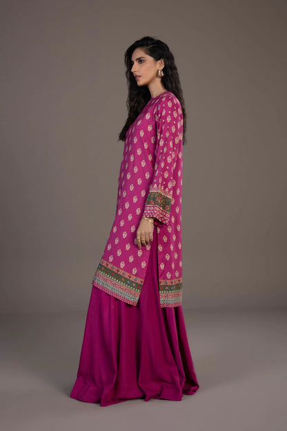 Sapphire | Unstitched 3Pc Printed Blended Linen | U3-DAY23V9-14