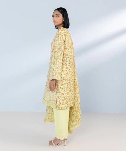 SAPPHIRE | UNSTITCHED 3 PIECE EMBROIDERED LAWN SUIT