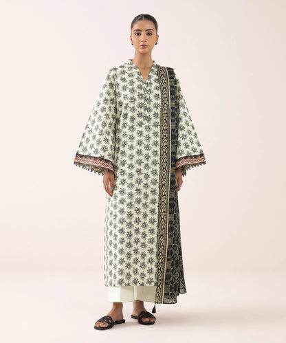 SAPPHIRE | UNSTITCHED 3 PIECE PRINTED LAWN SUIT