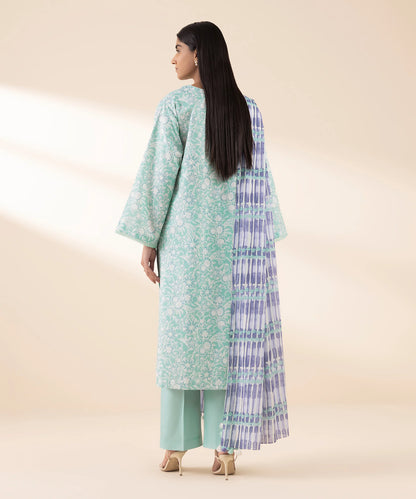 SAPPHIRE | UNSTITCHED 3 PIECE PRINTED LAWN SUIT