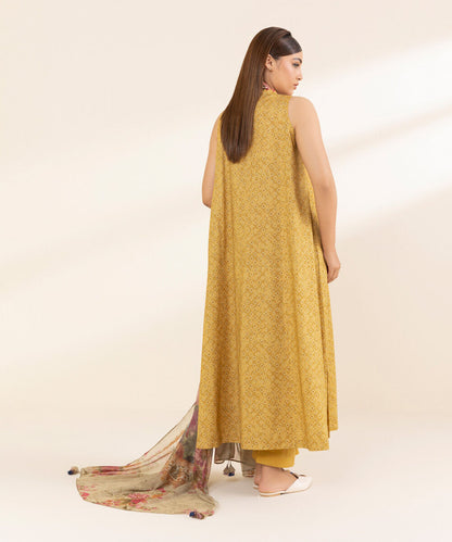 SAPPHIRE | UNSTITCHED 3 PIECE PRINTED LAWN SUIT