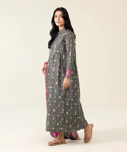 Sapphire | Unstitched 3Pc Printed Lawn Suit | U3P-DY23V4-20-R