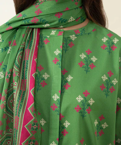Sapphire | Unstitched 3Pc Printed Lawn Suit | U3P-DY23V4-21-R