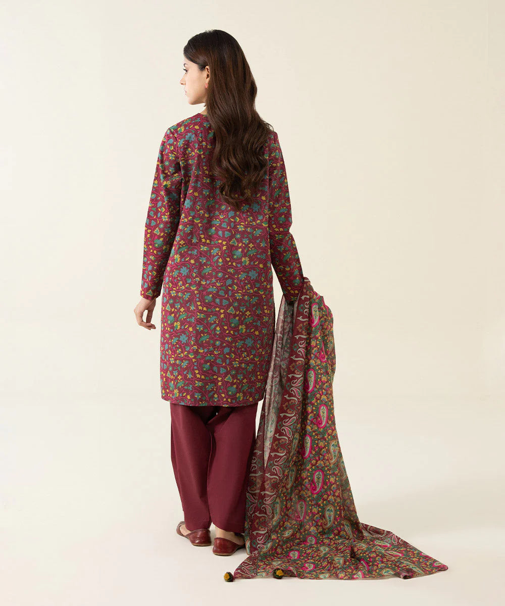 Sapphire | Unstitched 3Pc Printed Lawn Suit | U3P-DY23V4-30-R