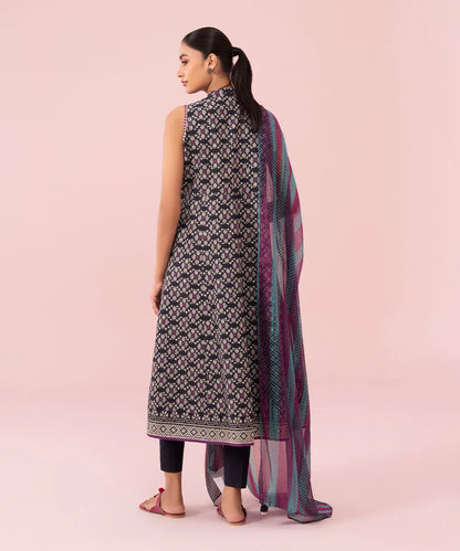Sapphire | Unstitched 3Pc Printed Cambric Suit | U3P-DY23V5-10