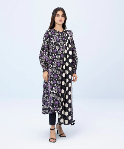 SAPPHIRE | UNSTITCHED 3 PIECE PRINTED KHADDAR SUIT