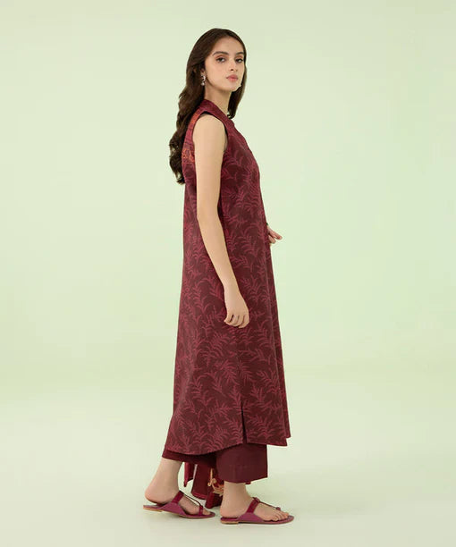 Sapphire | Unstitched 3 Piece - Printed Cambric Suit