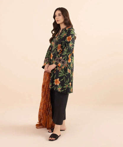 SAPPHIRE | UNSTITCHED 3 PIECE PRINTED LAWN SUIT