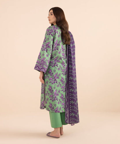 SAPPHIRE | UNSTITCHED 3 PIECE PRINTED LAWN SUIT