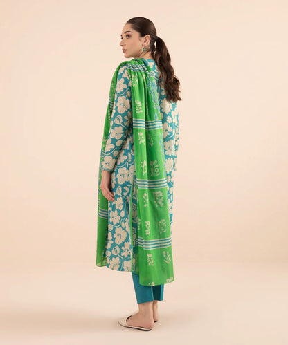 SAPPHIRE | UNSTITCHED 3 PIECE PRINTED LAWN SUIT