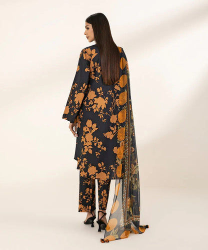 SAPPHIRE | UNSTITCHED 1 PIECE - PRINTED LAWN SHIRT